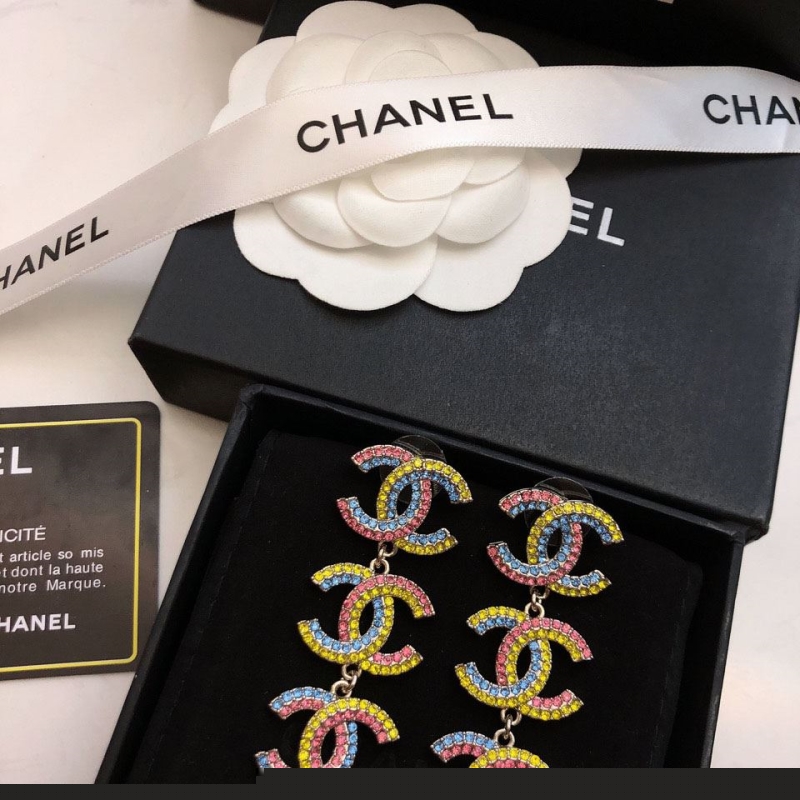 Ch*el earrings